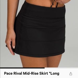 LULULEMON PACE RIVAL MIDRISE SKIRT